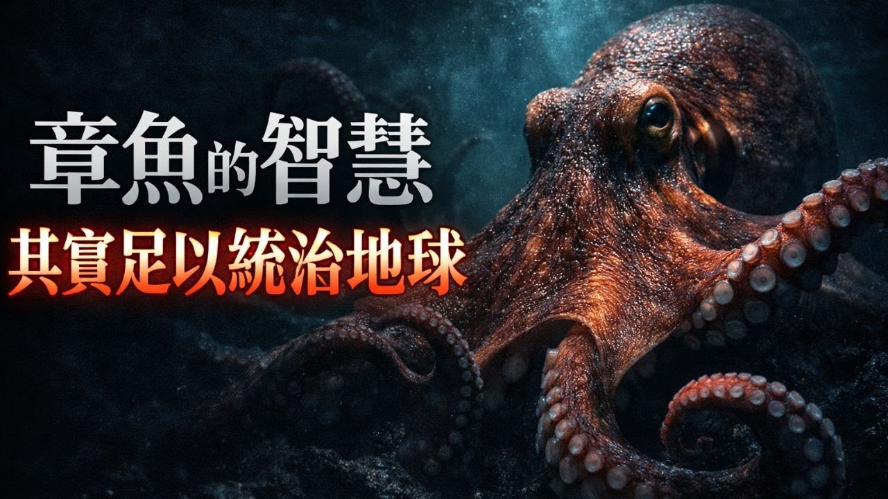 章魚這麼聰明，為什麼沒有統治地球？牠們的思考方式，可能跟人類完全不同！
