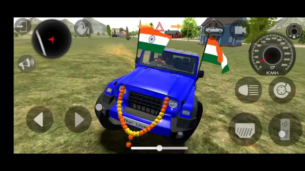 Modified Mahindra Thar Car Games:Indian Cars (Gadi Wala Game) - Car GameAndroid Gameplay 2026 