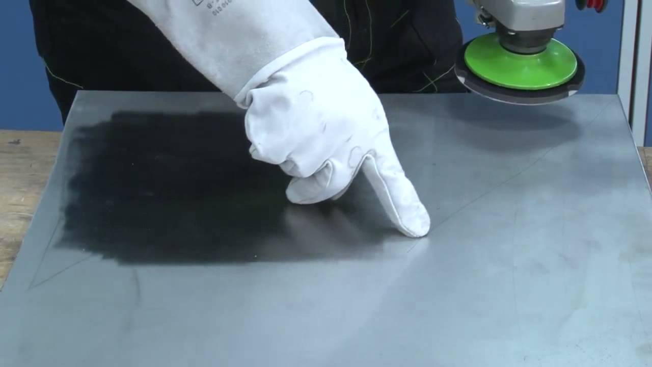 RECA DISC System -El sistema de pulido para reparar el acero inoxidable