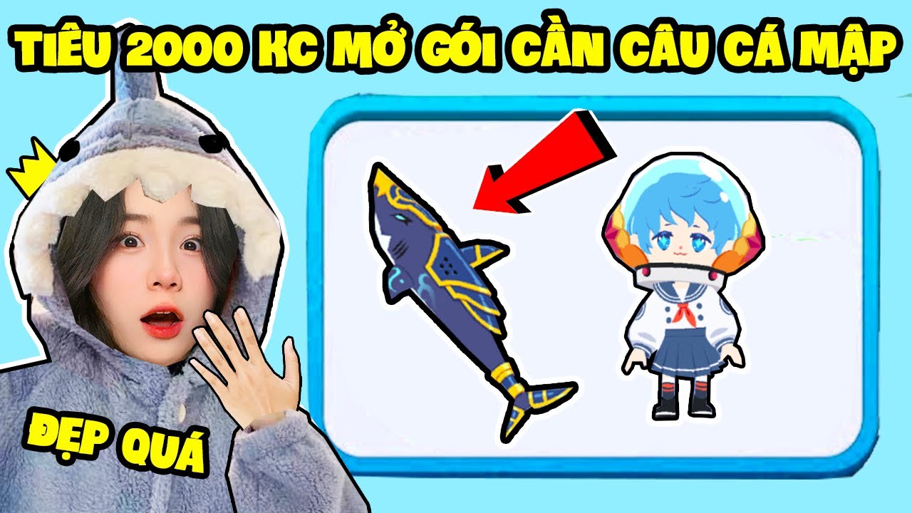 SAMMY TIÊU 2000 KIM CƯƠNG MỞ GÓI CẦN CÂU CÁ MẬP SIÊU NGẦU TRONG PLAYTOGERTHER
