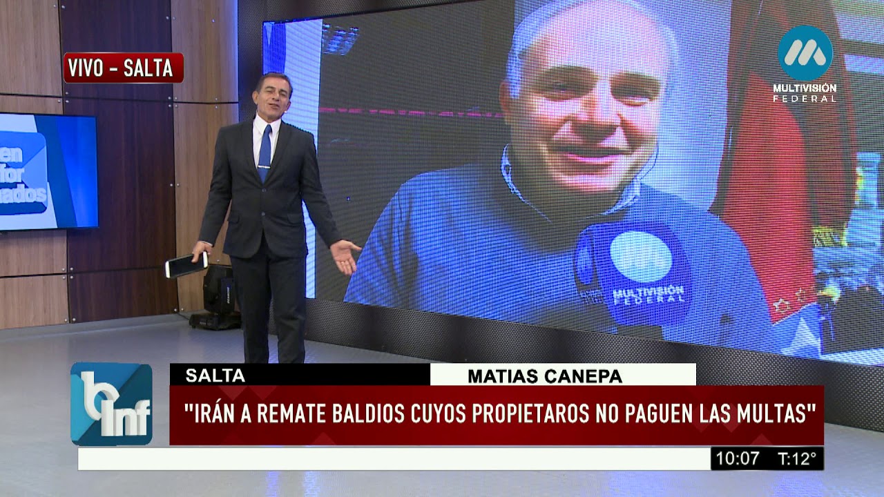 SALTA: IR&Aacute;N A REMATE BALD&Iacute;OS CON MULTAS IMPAGAS