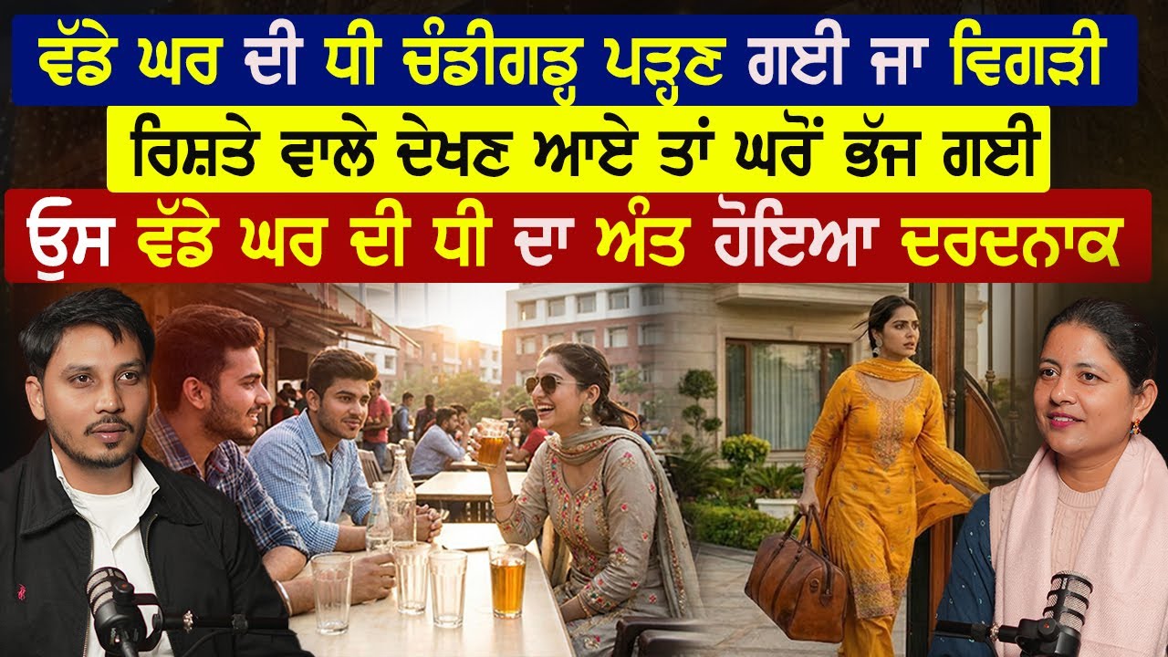ਵੱਡੇ ਘਰ ਦੀ ਧੀ ਚੰਡੀਗਡ੍ਹ ਪੜ੍ਹਣ ਗਈ ਜਾ ਵਿਗੜੀ,ਰਿਸ਼ਤੇ ਵਾਲੇ ਦੇਖਣ ਆਏ ਤਾਂ ਘਰੋਂ ਭੱਜ ਗਈ,  ਅੰਤ ਹੋਇਆ ਦਰਦਨਾਕ?
