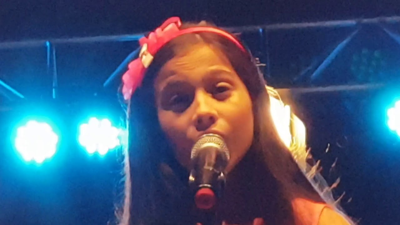 L´ELIANA FESTES 2018 MELANI LA VOZ  , NO LLORES POR MI ARGENTINA  dia 13/07/2018