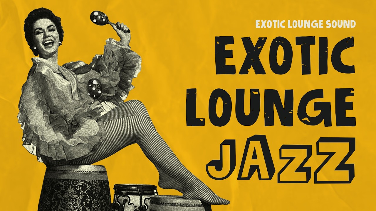 Exotic Lounge Jazz 🍸 Hypnotic Tribal Rhythms for Deep Focus ✨  Instrumental Music for Concentration