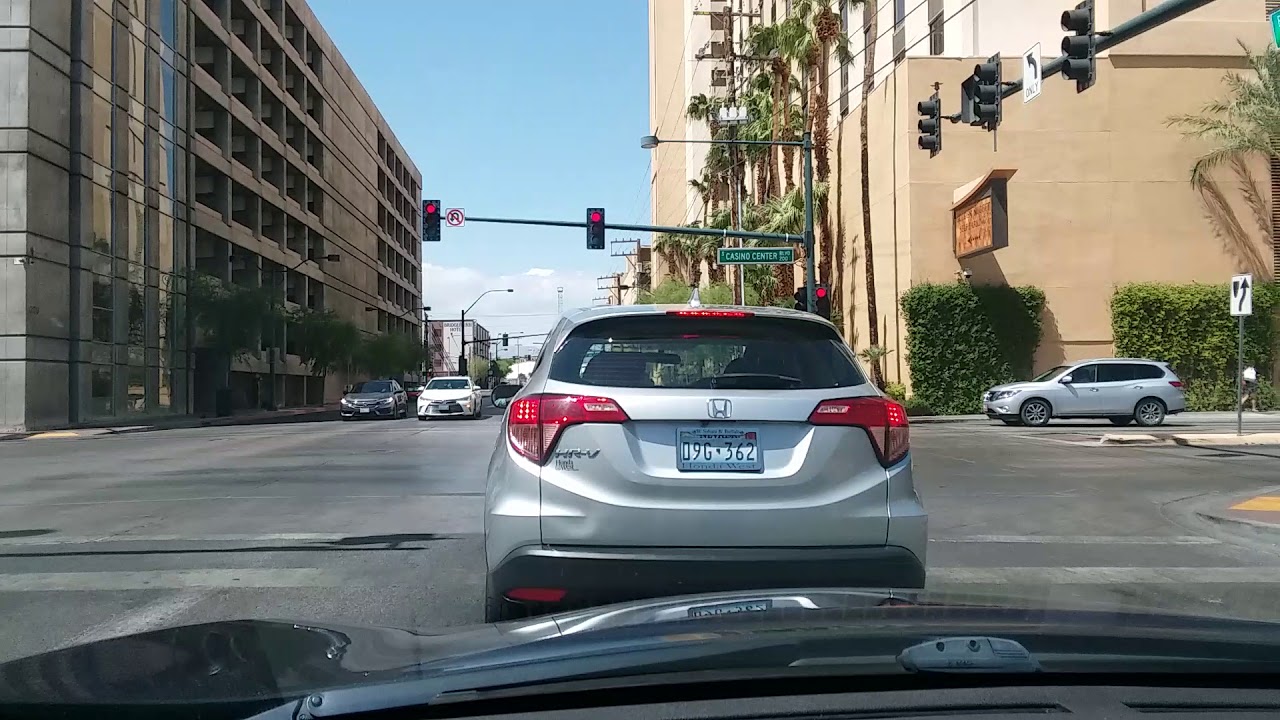 Uber Drop Off and Pickup Location at the Golden Nugget in Las Vegas.