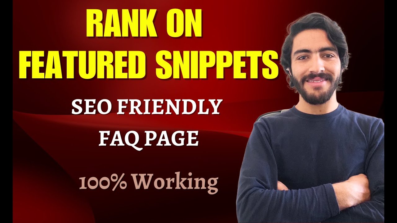 Boost SEO Rankings: Create an SEO-Friendly FAQ Page for Featured Snippets | Step-by-Step Guide