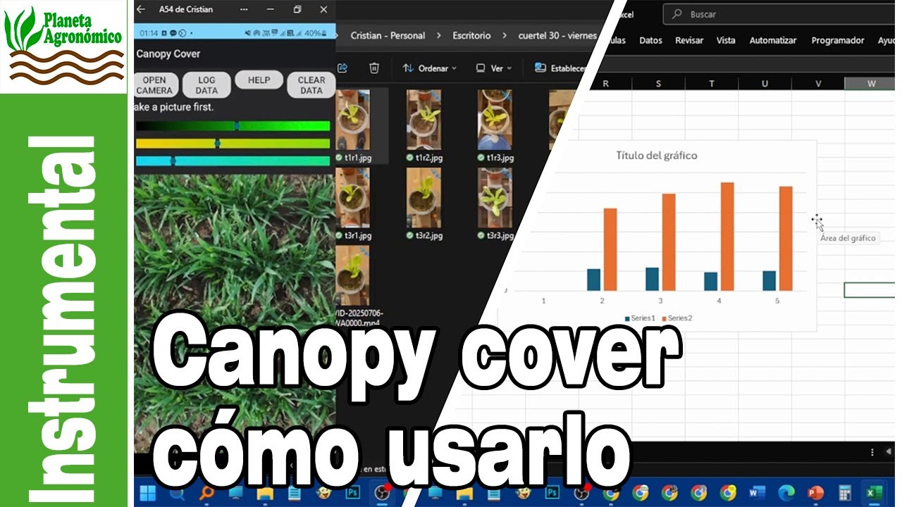 Cómo usar Canopy Cover para medir cobertura de plantas 🌿📱