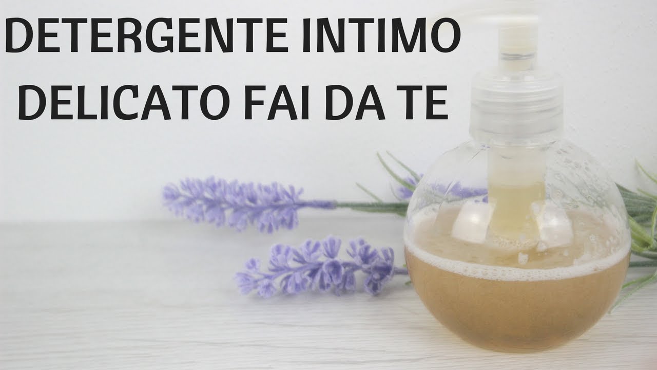 DETERGENTE INTIMO DELICATO alla CAMOMILLA fai da te🌻Semplice e Veloce!