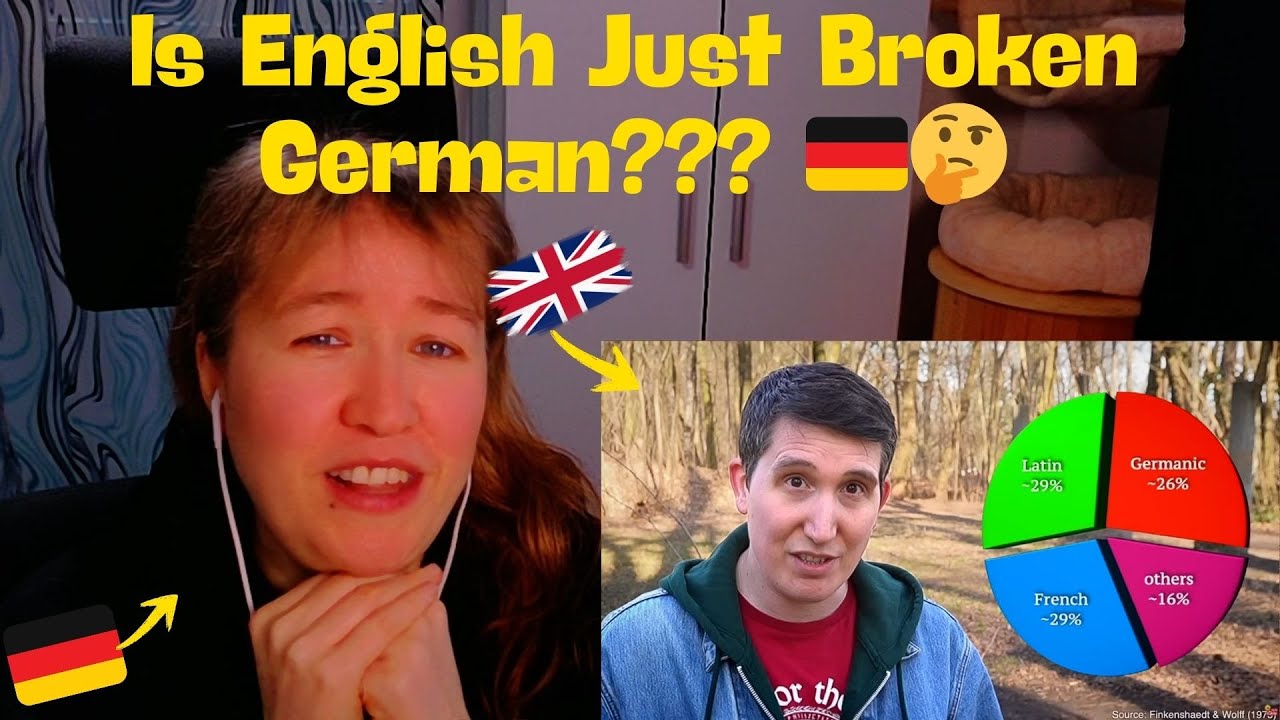 German reacts to Is English really a Germanic language by RobWords