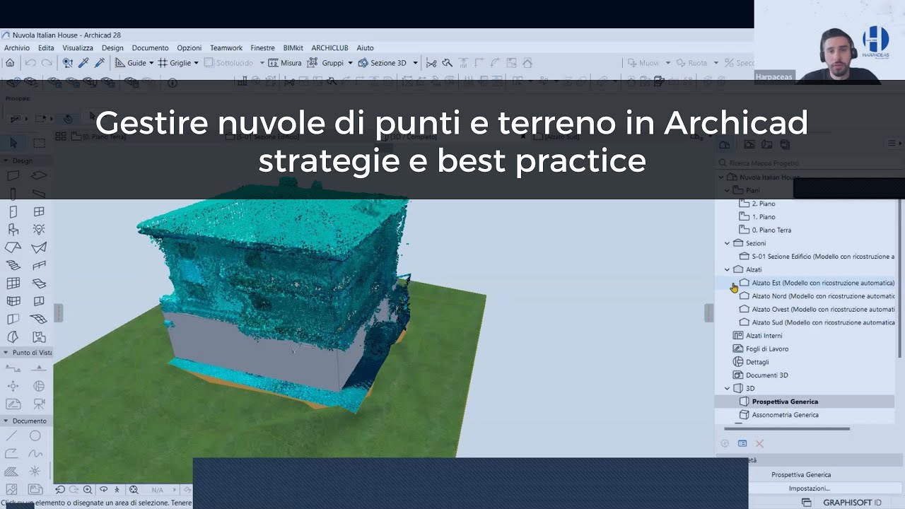 Webinar | Gestire nuvole di punti e terreno in Archicad strategie e best practice