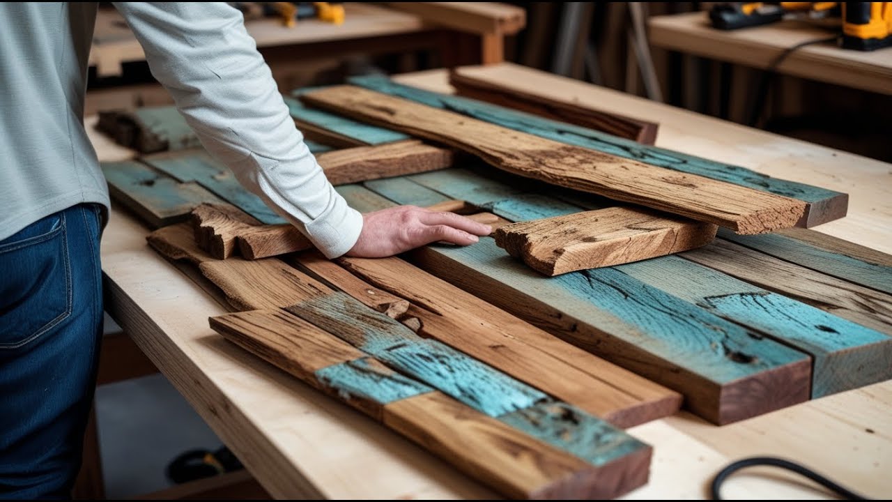 From Old Doors to Elegant Furniture – A Genius Woodworking Idea