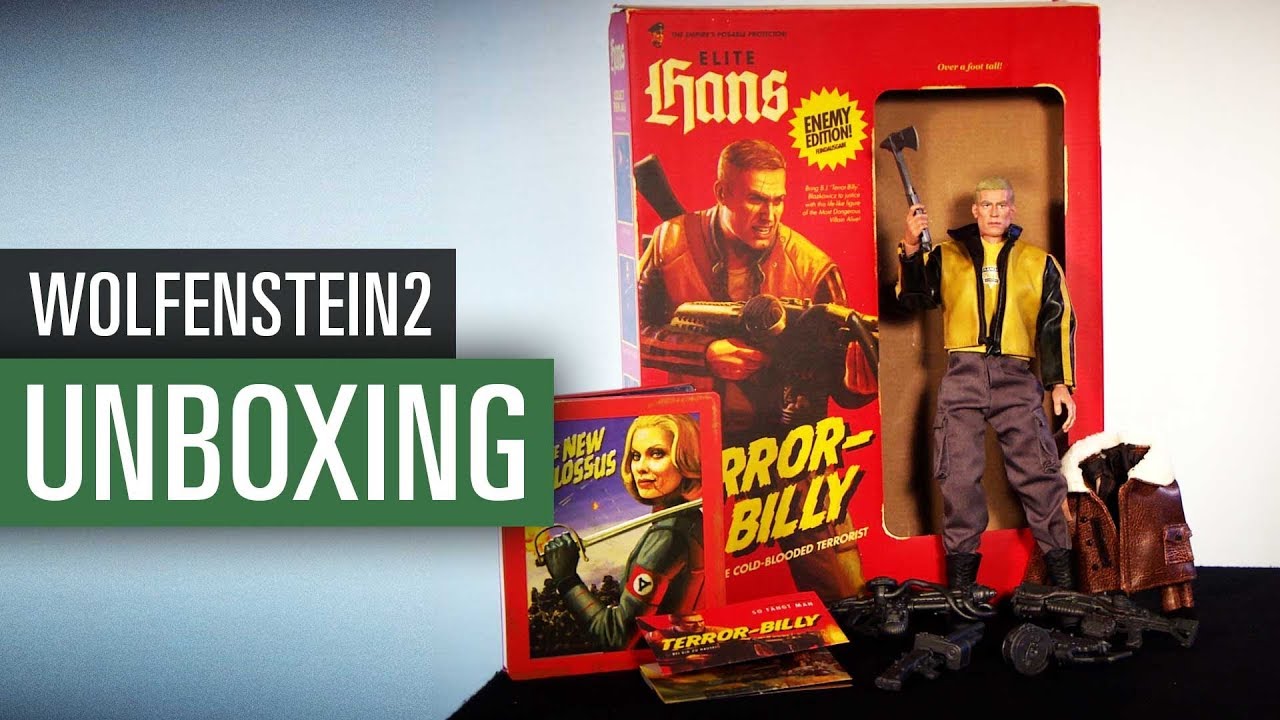 Wolfenstein 2: The New Colossus: Unboxing der Collector's Edition