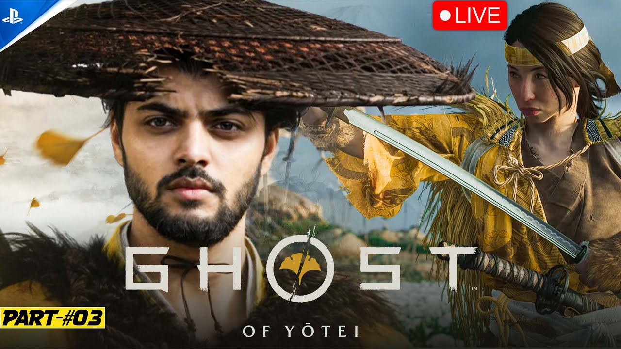 🔴GHOST OF YOTEI LIVE | PS5 Gameplay | GamingVlogsNikhil |Pt.3