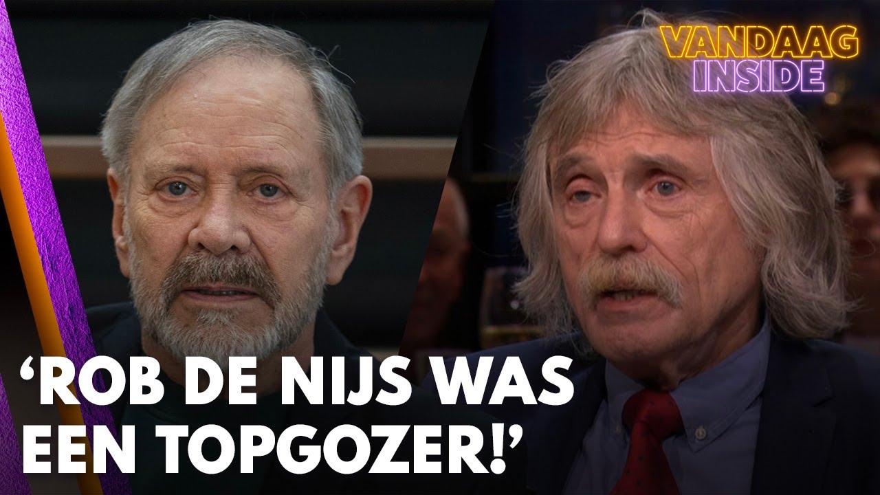 Johan staat bij Vandaag Inside stil bij het overlijden van Rob de Nijs | VANDAAG INSIDE
