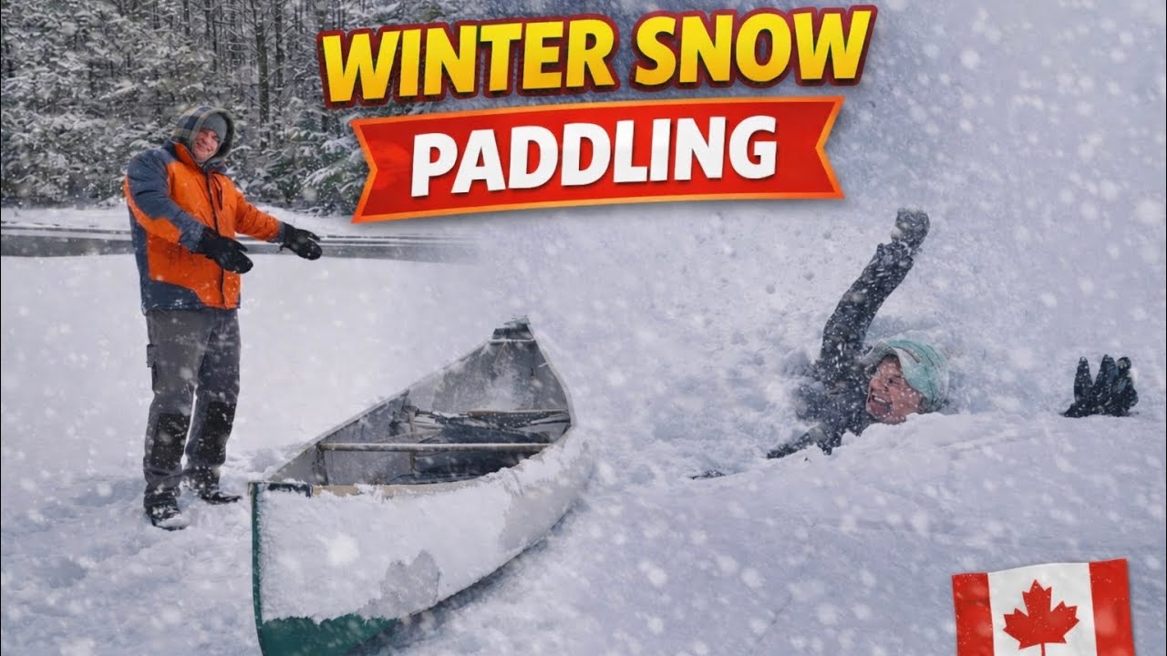 Deep Snow, Thin Ice, Broken Paddle… Just Getting to Work: SideQuest 3
