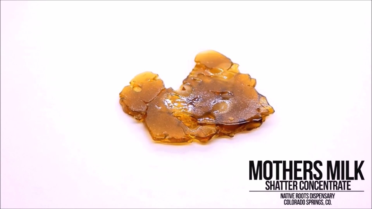 Mothers Milk Shatter: Native Roots, Colorado Springs, CO.