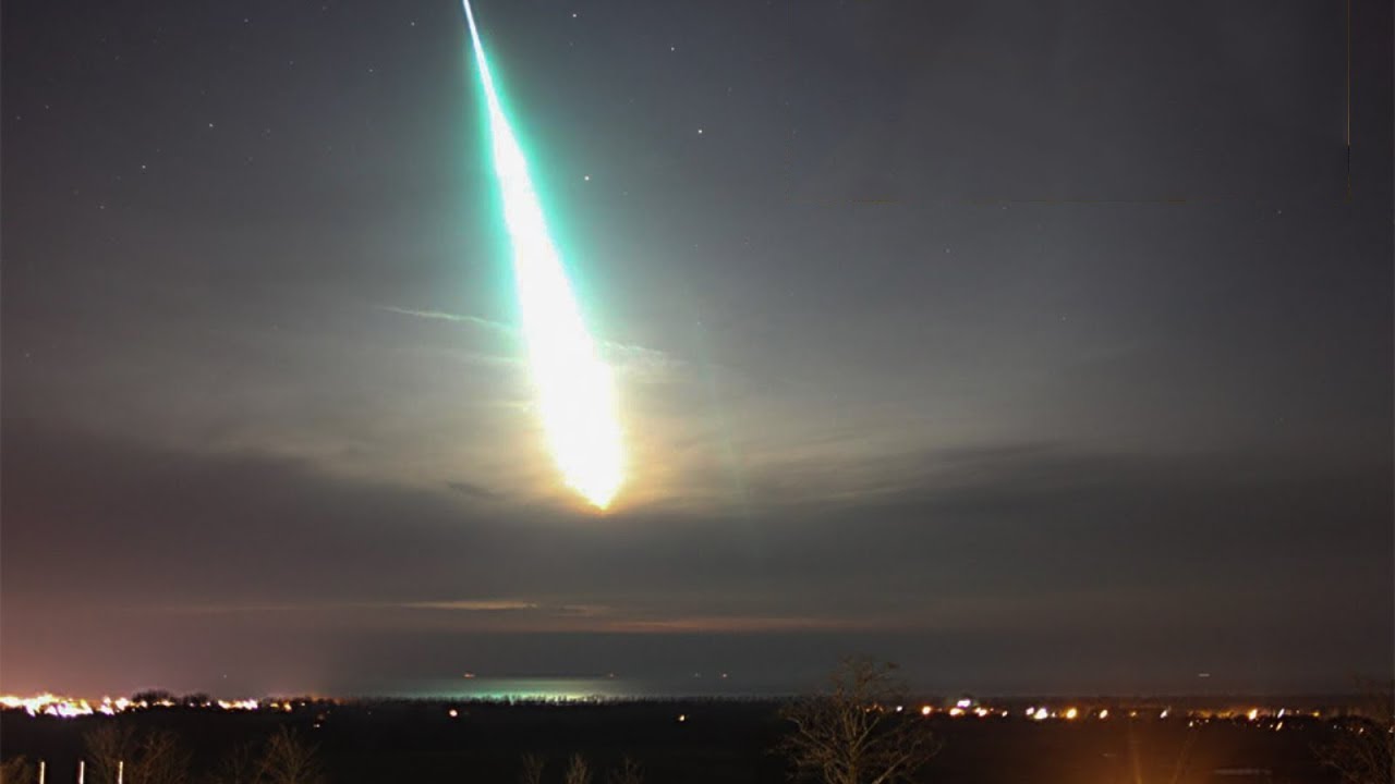 5 Grabaciones De Meteoritos Impactando Con La Tierra
