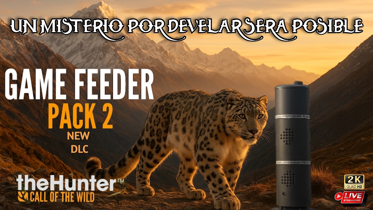⚡NUEVO PACK 2 GAME FEEDER 🇦🇷 LEOPARDO DE LAS NIEVES 🐆
