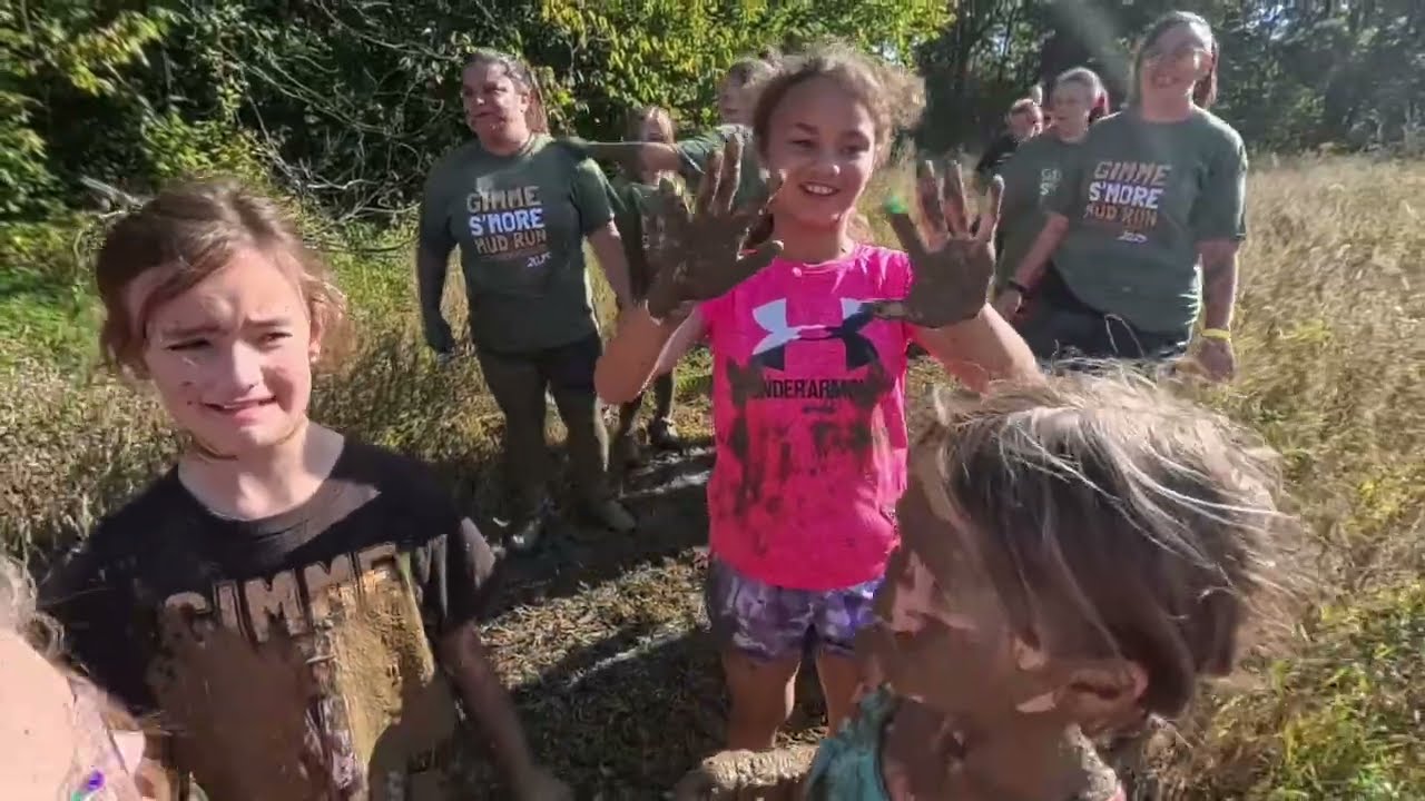 Самые яркие моменты Mud Run 2025 в лагере девочек-скаутов Сакагавеа