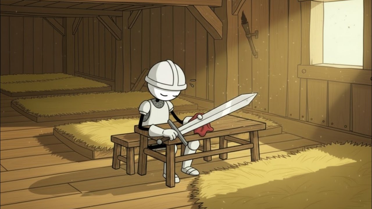 A Full Day in the Life of a Medieval Soldier | Stick Figure Story