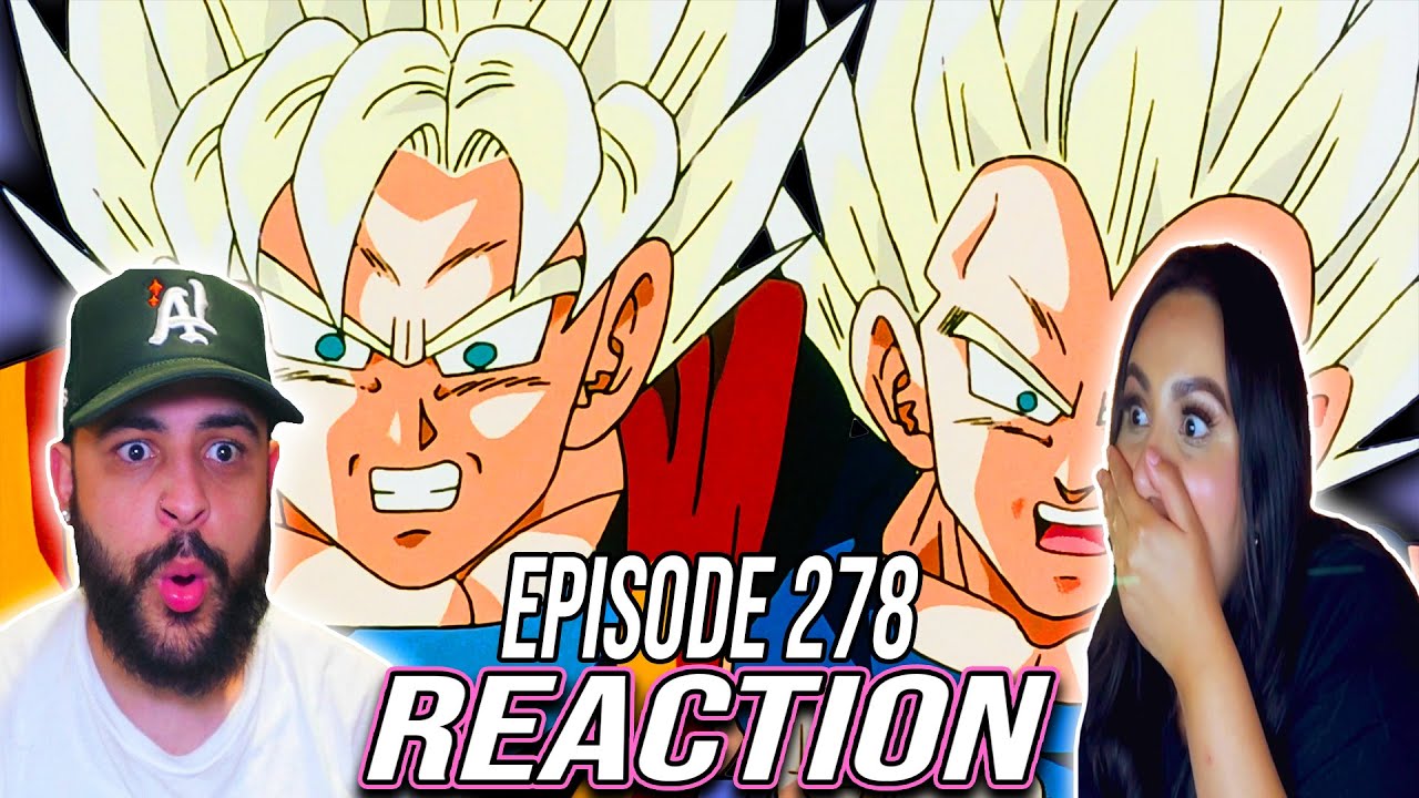 GIRLFRIEND'S REACTION TO KID BUU TRYING TO DESTROY OTHER WORLD! Dbz Ep 278