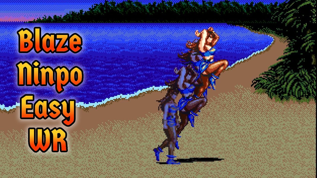 Blaze | Easy | Ninpo Kage Bunshin | Streets of Rage 2: New Era | Speedrun World Record