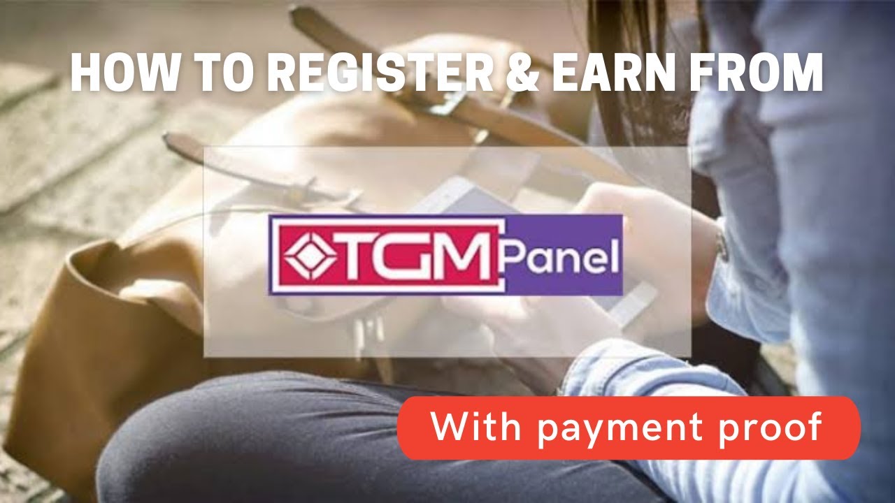 How To Register & Earn From TGM Panel Website With Payment Proof