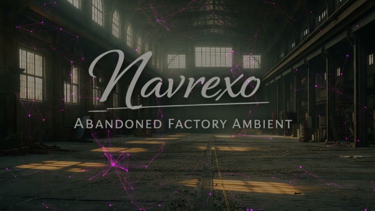 Navrexo – Dark Industrial Ambient Soundscapes for Focus & Relaxation | Visualizer