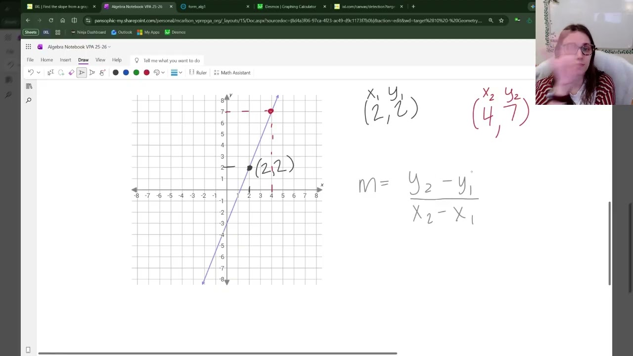 Extra Help: Find the slope from a graph