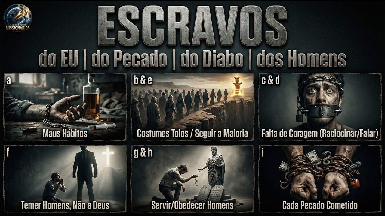 04 - Escravos (parte 2) - do EU | do Pecado | do Diabo | dos Homens - Emanuel Philipe