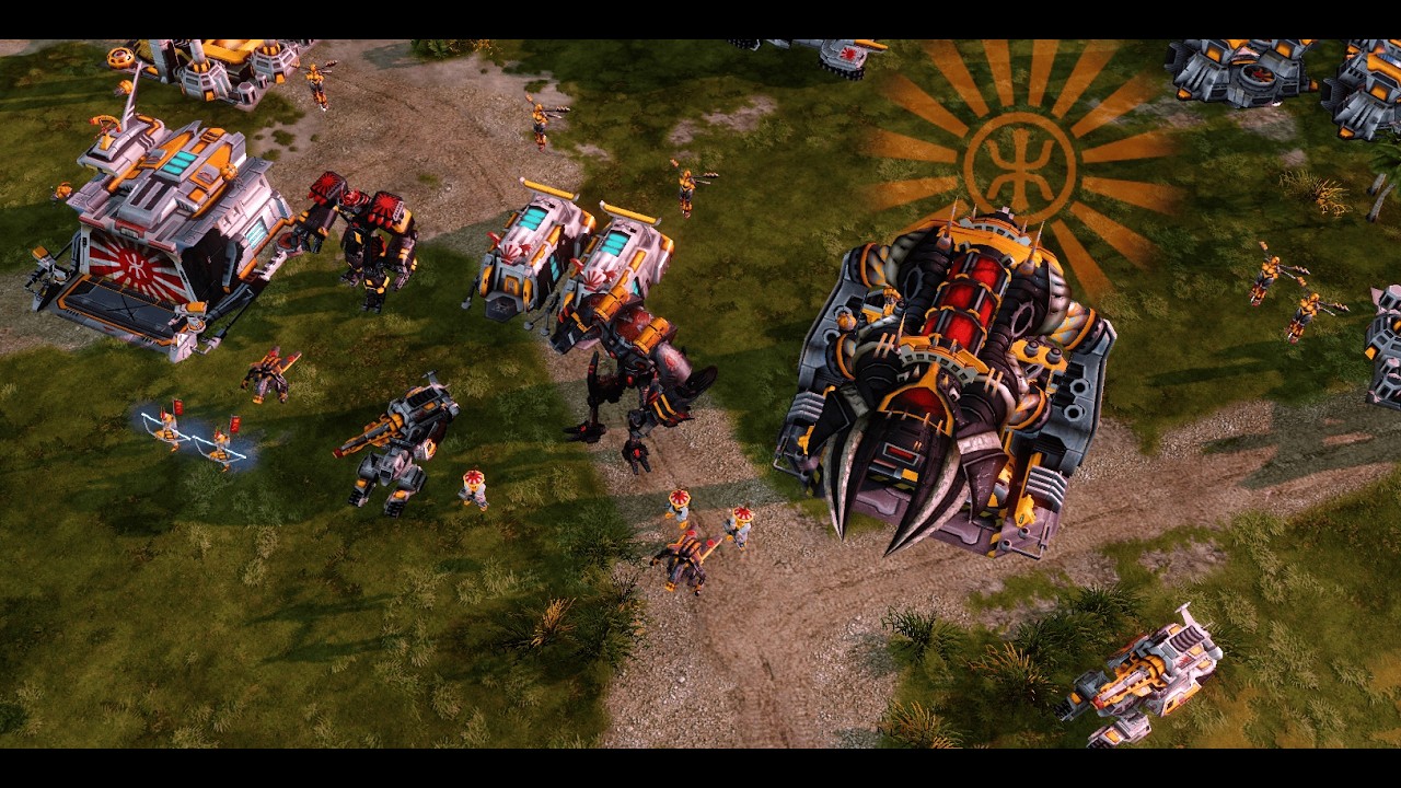 Red Alert 3 - Science 1.88 Rising Sun vs Scrin