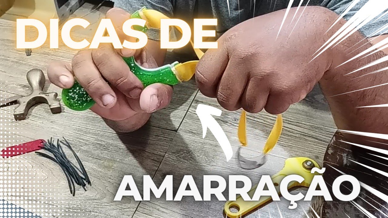 COMO AMARRAR SEU ESTILINGUE , OLHA ESSA DICA !