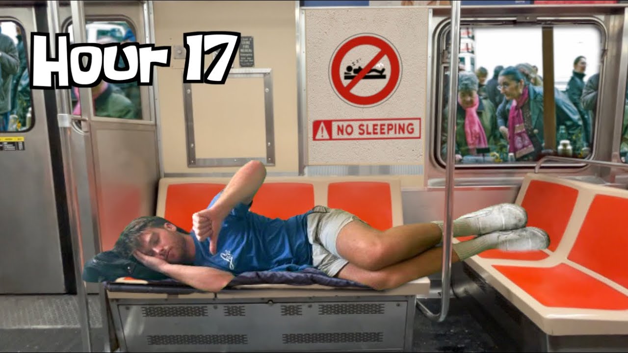 Spending 24 Hours on the Subway