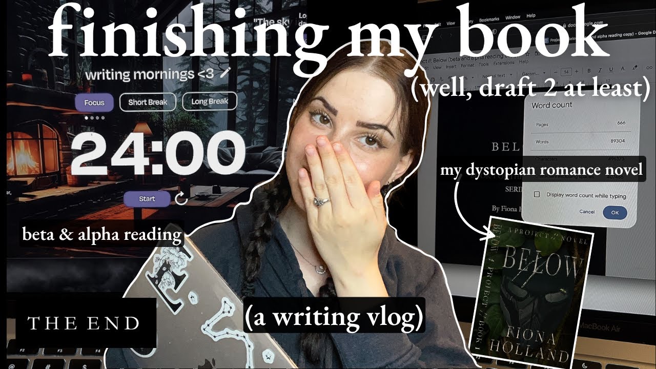 Допиши мою книгу вместе со мной! ✍🏻// продуктивный писательский видеоблог для завершения второго ...
