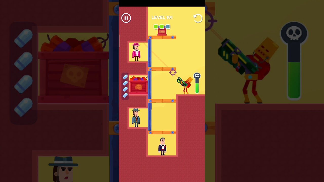 Hitmasters Shotgun Mode Level 101 Walkthrough