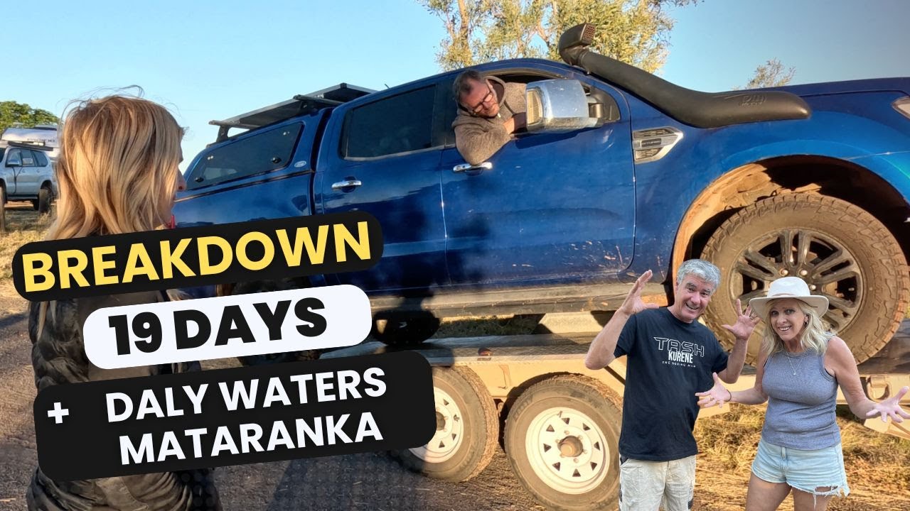 19 Days Stuck at Devil's Marbles Hotel! Groundhog Day, Daily Waters Fun & Mataranka springs