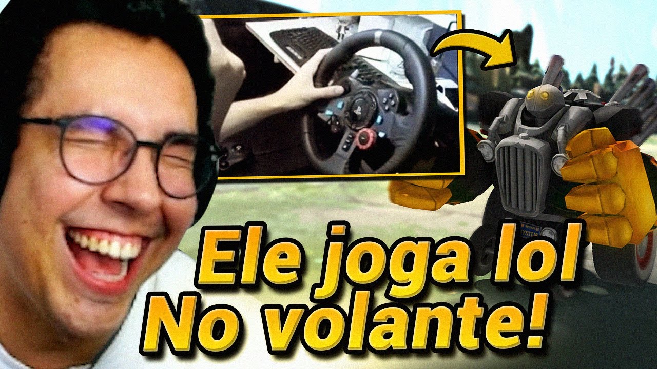 O MEU SUPORTE JOGA NO VOLANTE!