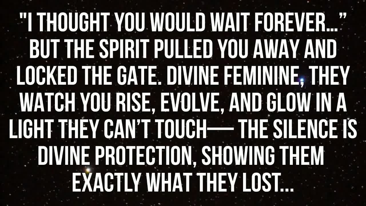 🤐 They’re Learning the Hard Way… Spirit Protected You By CLOSING the Door for Good