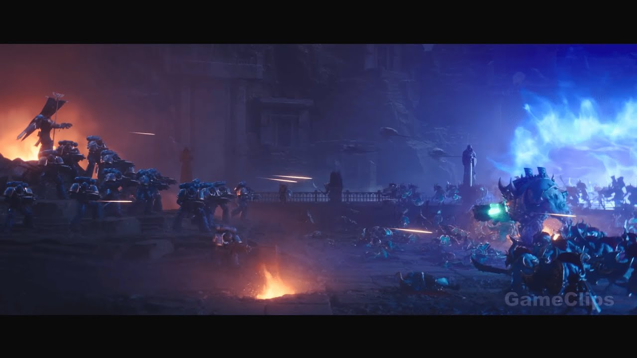 The Last Stand in Space Marine 2 but I synched Like a Prayer (Choir Version) to it