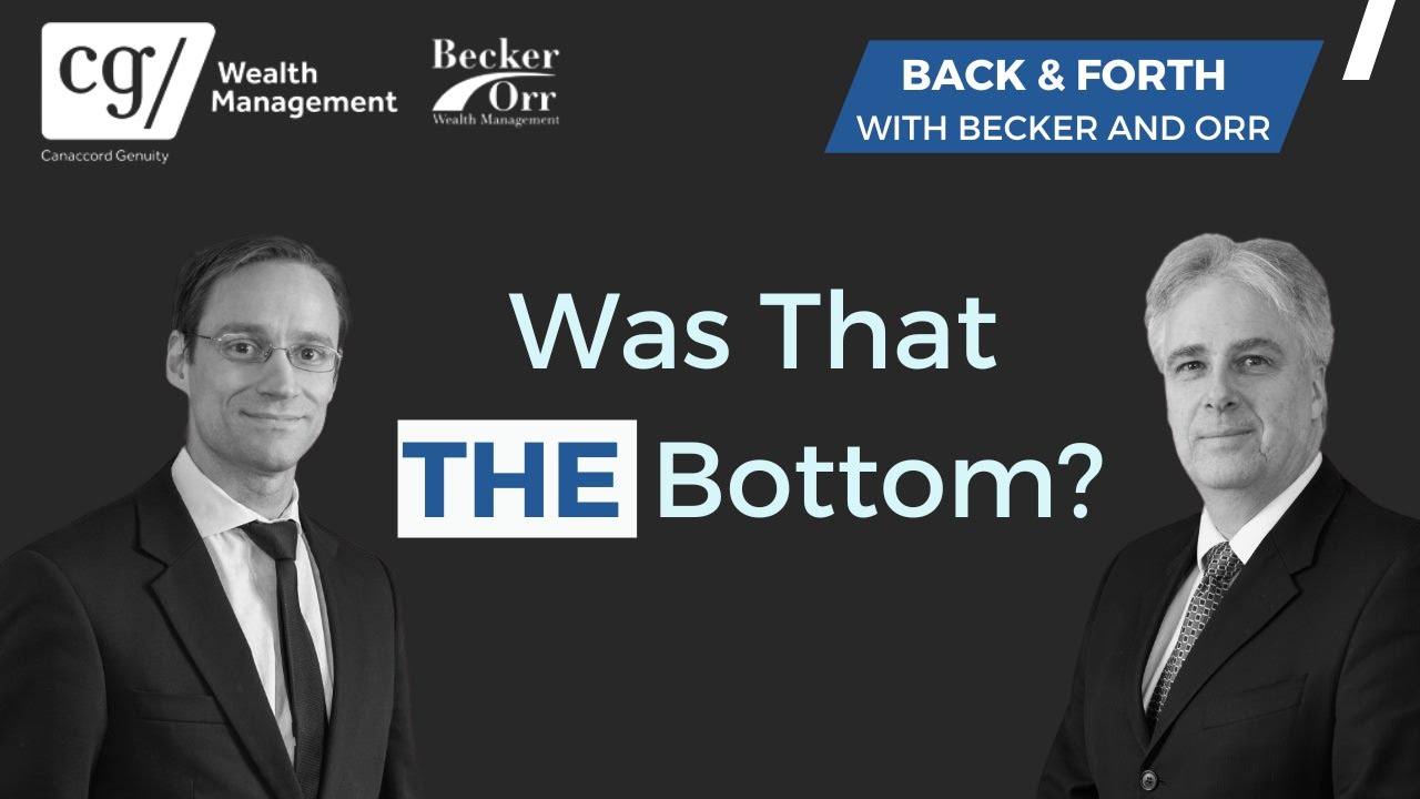 Was that THE bottom? - Back & Forth with Becker and Orr