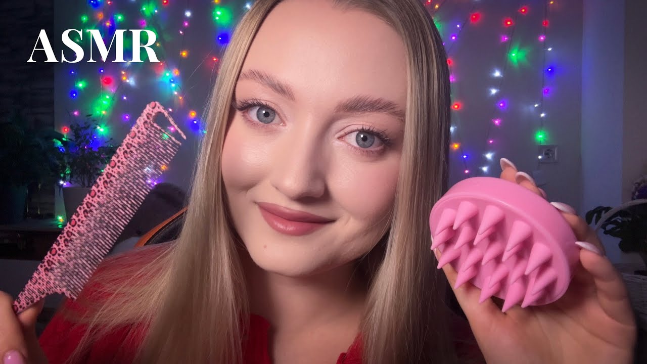 ASMR • Scalp Massage 🫶 No Talking (Scratching, Brushing, Personal Attention)