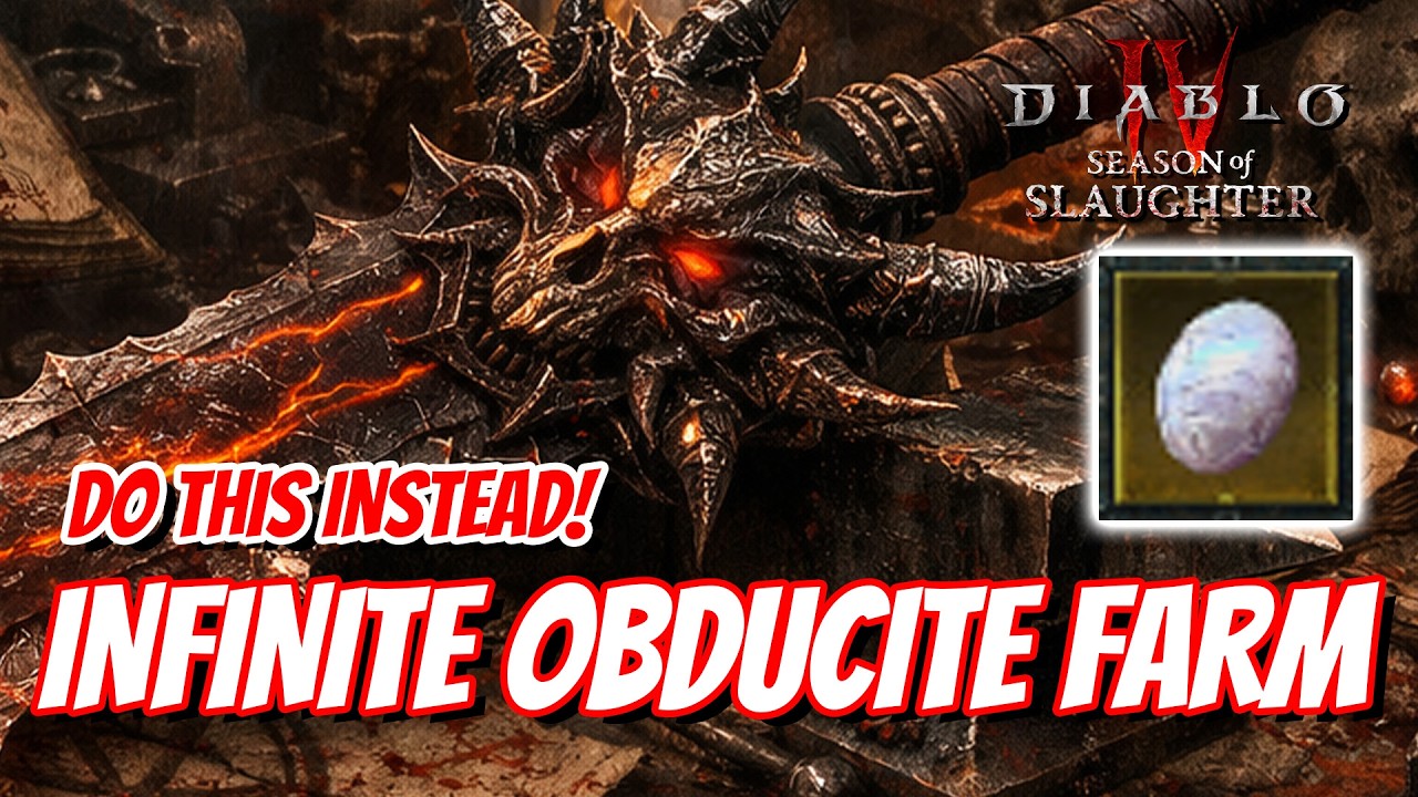 Infinite Obducite Farm in Season 12, STOP Farming Obducite Wrong, Do This Instead!
