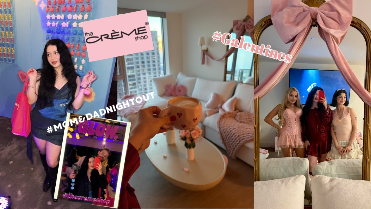 A week in my stay at home MOM life | First Mom & Dad night + Galentine's