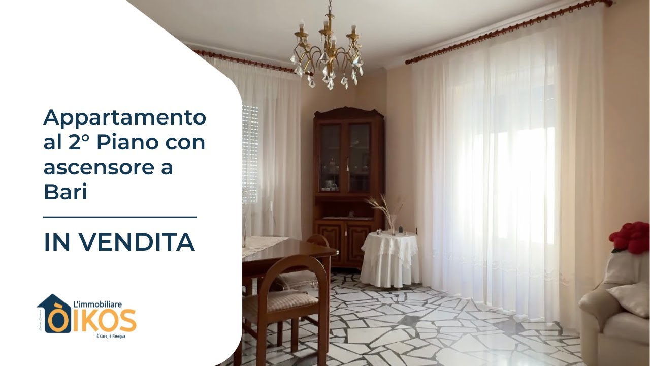 Appartamento al 2° Piano con Ascensore a Bari 0184