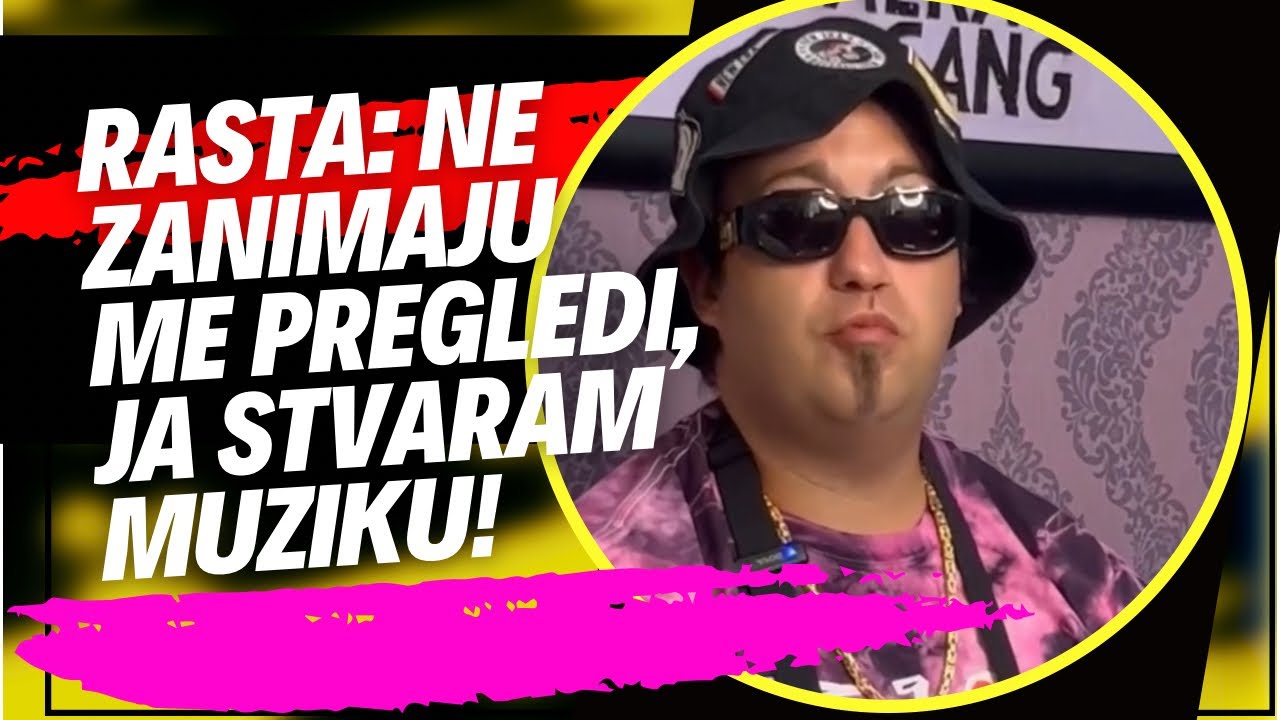 RASTA: NE ZANIMAJU ME PREGLEDI, TO JE MIZERIJA, JA PRODAJEM MUZIKU!