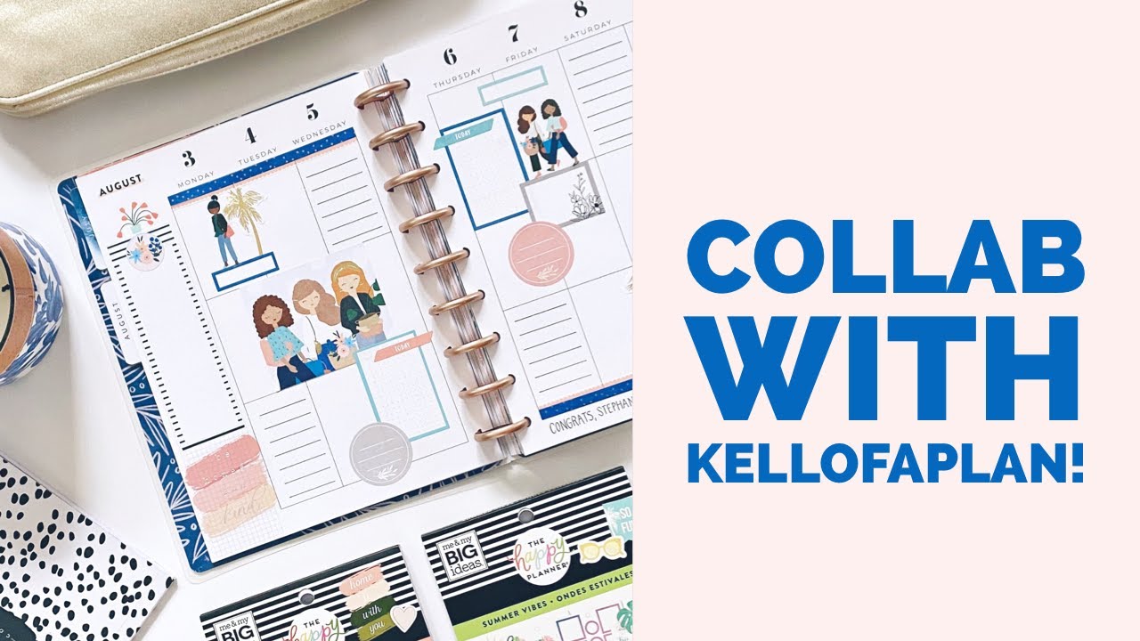 Plan With Me // Collab with Kellofaplan! // Classic Happy Planner Challenge and Patron Giveaway