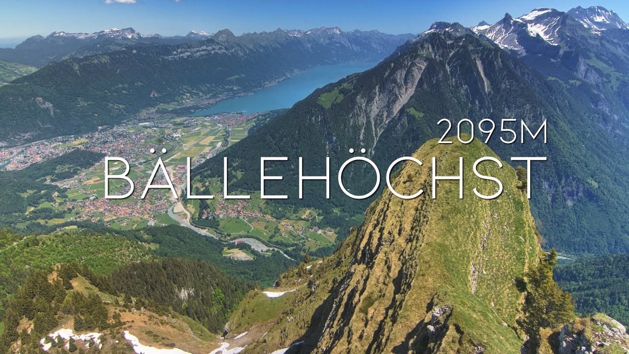Bällehöchst 2095m | T3 Hike | Stunning Views of Interlaken & Lake Brienz from Saxeten
