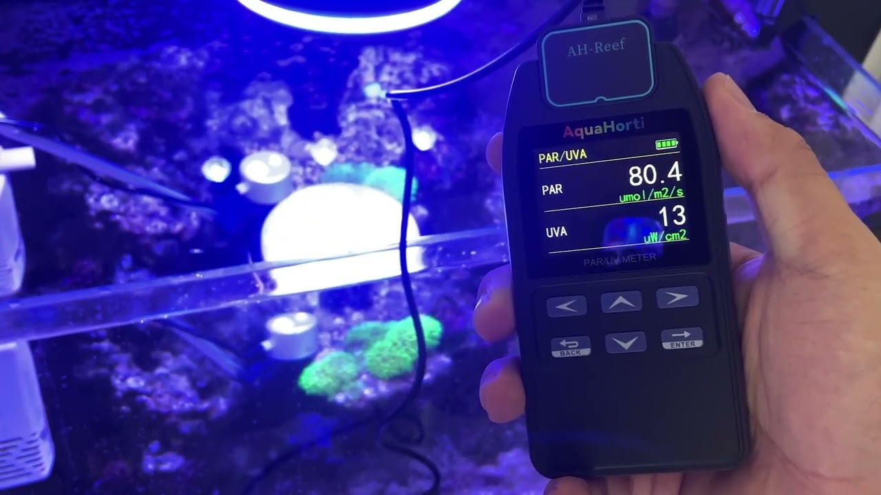 AH Reef PAR Meter Aquarium, Waterproof PAR Meter, Saltwater PAR Meter, Aquarium PAR Meter #parmeter