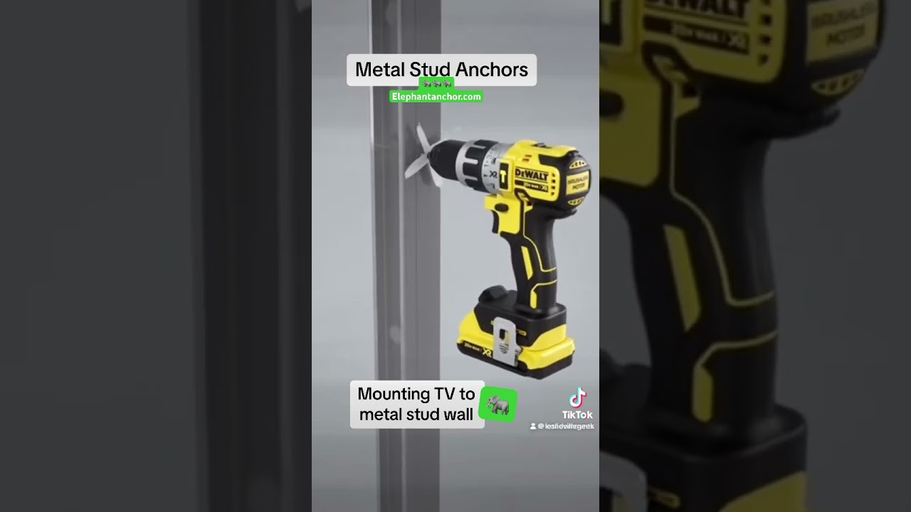 What anchors to use for metal studs in UK?