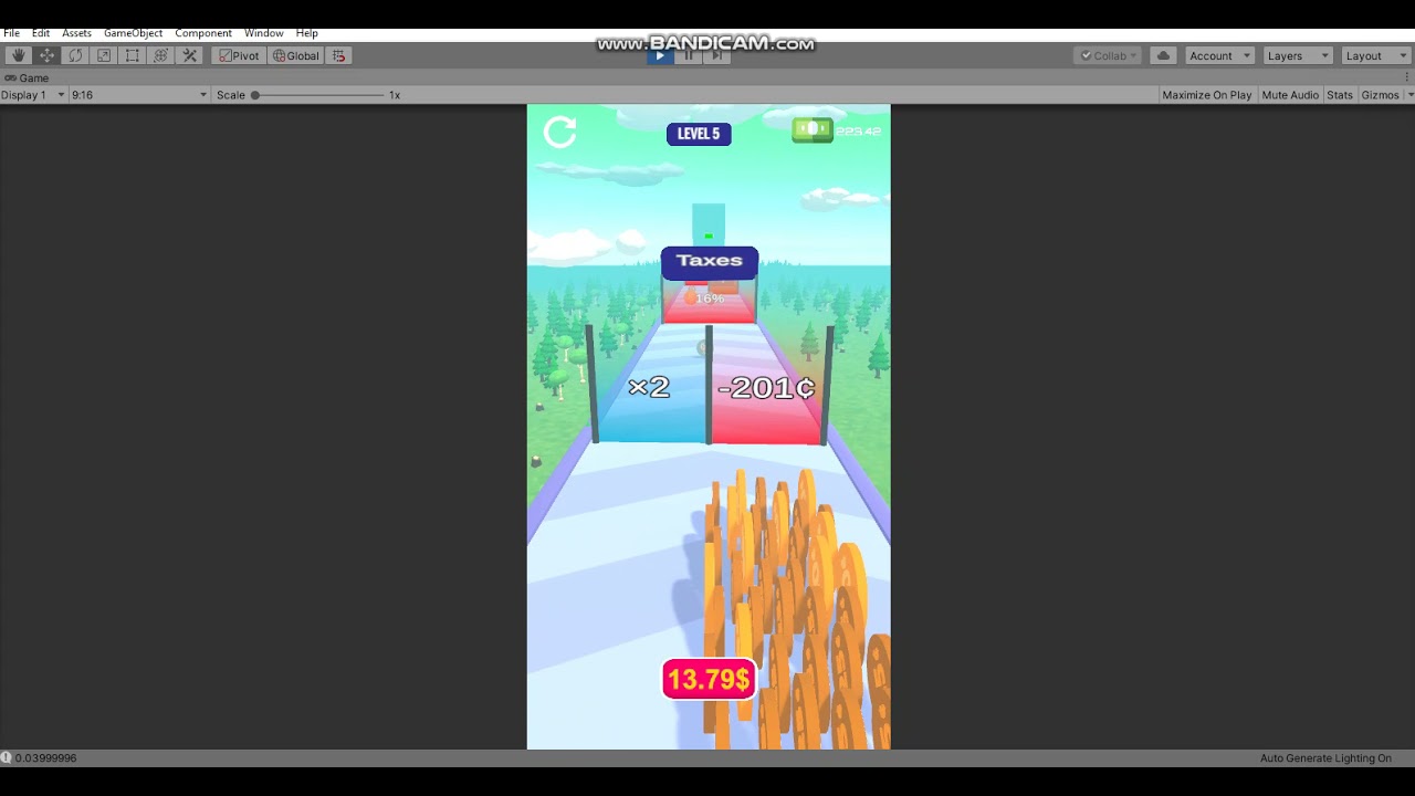 money rush - unity 3d (code source)